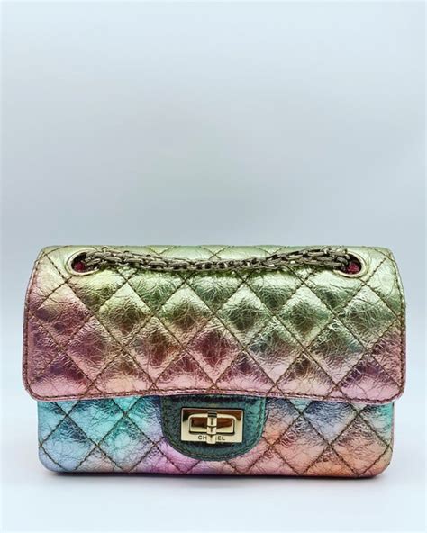 mermaid chanel 2.55 purse.